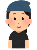 Izakaya clerk (female) with various facial expressions