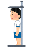 Height measurement (school health check)