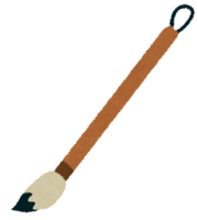 Calligraphy brush (calligraphy)