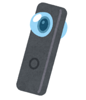 Spherical camera (stick type)