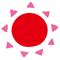 Various suns (red)