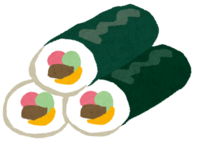 Setsubun (3 Ehomaki rolls)