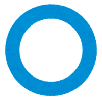 Circle mark (○)