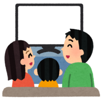 Family Ran (watching TV with family)