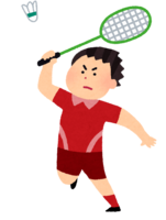 Badminton player
