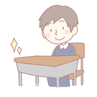 新しい机と椅子