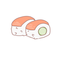 Salmon sushi