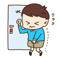 People who put up with the toilet