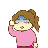 Depressive woman