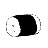 Tawara-shaped rice ball