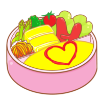 Omurice lunch