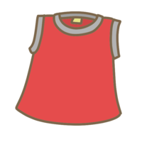 Red French shirt
