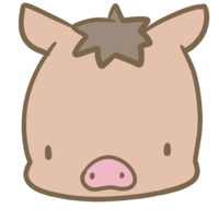 Boar's face