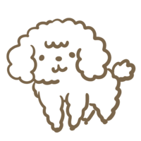 Mofumofu dog (white)