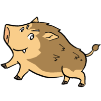 Boar pose