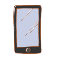 シンプルなスマートフォン