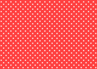 白赤水玉模様の壁紙