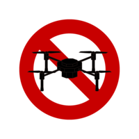 ドローン禁止