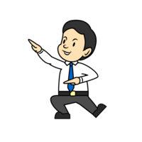 A man who poses for transformation