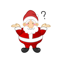 分からないサンタキャラ