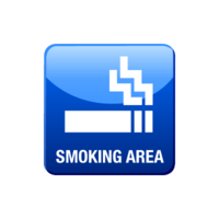 Smoking area icon