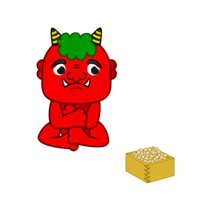 Demon who dislikes sowing beans