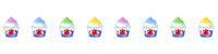 Shaved ice line
