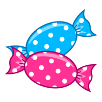 Polka dot candy