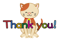 Thank-you cat