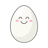 Egg with a smile