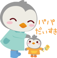 Penguins-Father's Day-Cute Animals