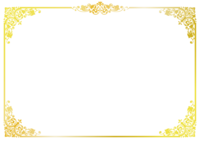 ナチュラルシンプルな賞状フレーム(洋風)