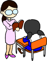 学校(教女孩学习的老师)