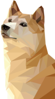 Shiba Inu polygon-cool