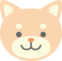 Cute Shiba Inu (face only)