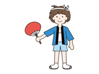 Summer Festival-Boys wearing happi coats