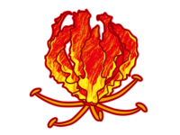 Handwritten orange Gloriosa-Sperva