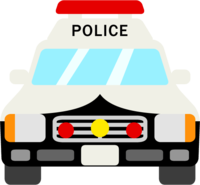 Police car (front)