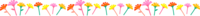 Colorful carnation line-line