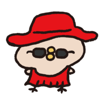 Actress chick in disguise wearing an actress hat