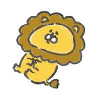 スヤスヤ眠るライオン