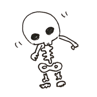 ガイコツ男