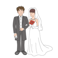 お姉さんの結婚