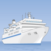 Medium-sized passenger ship