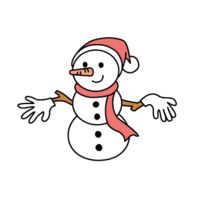 Snowman Santa