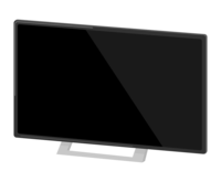 Home appliances-Large flat-screen TV