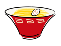 Handwritten style ramen