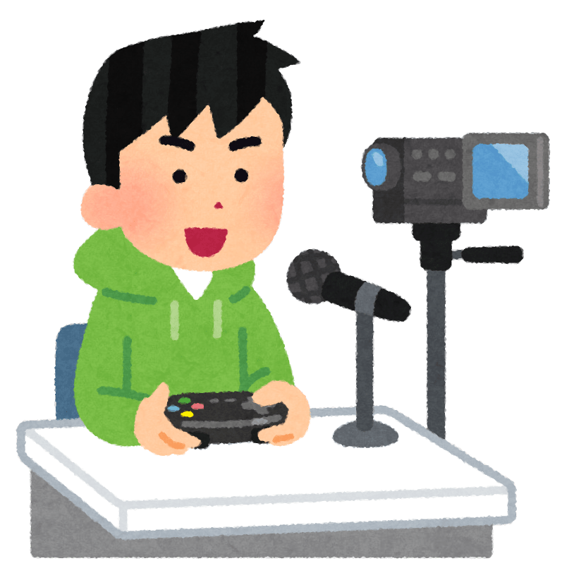 ゲーム実況 男性 イラスト素材 超多くの無料かわいいイラスト素材