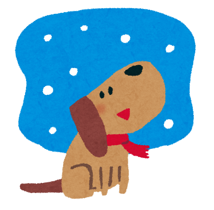 雪 犬 イラスト素材 超多くの無料かわいいイラスト素材