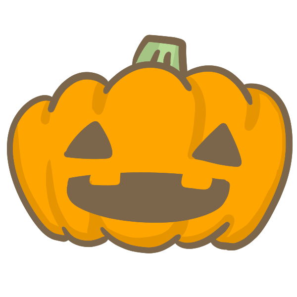 おばけかぼちゃ 目が三角 イラスト素材 超多くの無料かわいいイラスト素材
